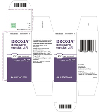 Carton_Droxia_300 mg.jpg Droxia 300 mg Carton Label - Carton Droxia 300 mg